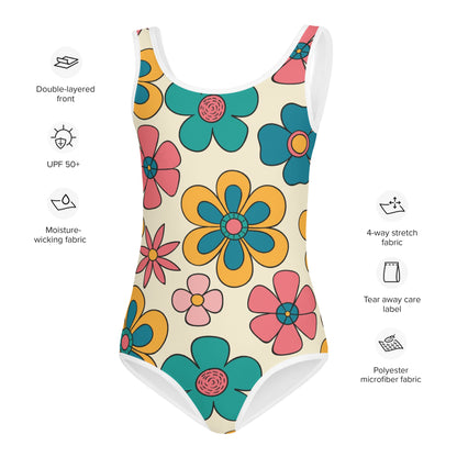 Esdushi Surf clothing - Kids Swimsuit - Funky Fins - - 