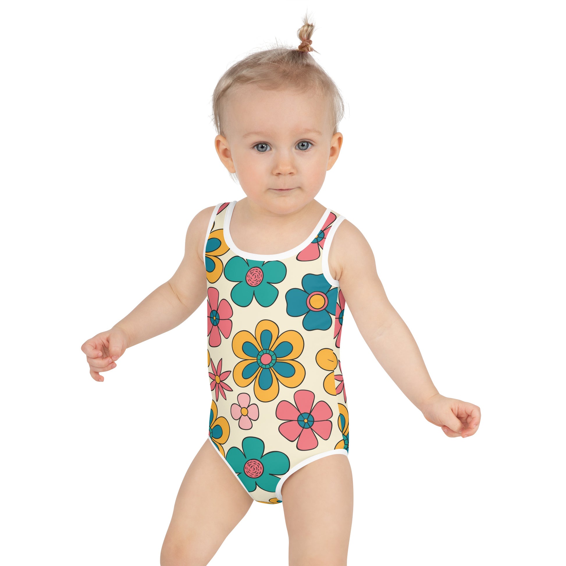Esdushi Surf clothing - Kids Swimsuit - Funky Fins - - 