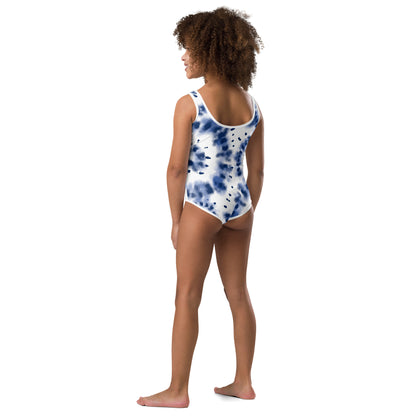 Esdushi Surf clothing - Kids Swimsuit - Ocean Swirl - - 