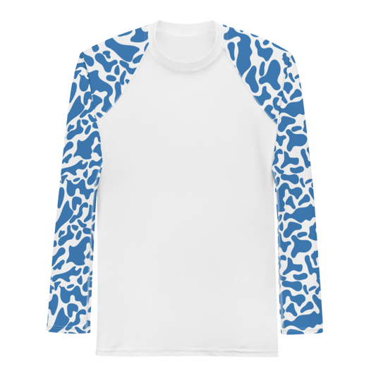 Esdushi Surf clothing - Men's Surf Rashguard - Aventura Azul - - 