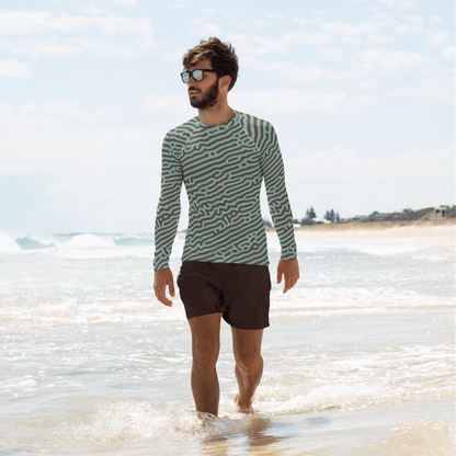 Esdushi Surf clothing - Men's Surf Rashguard - Barrel Boss - - 