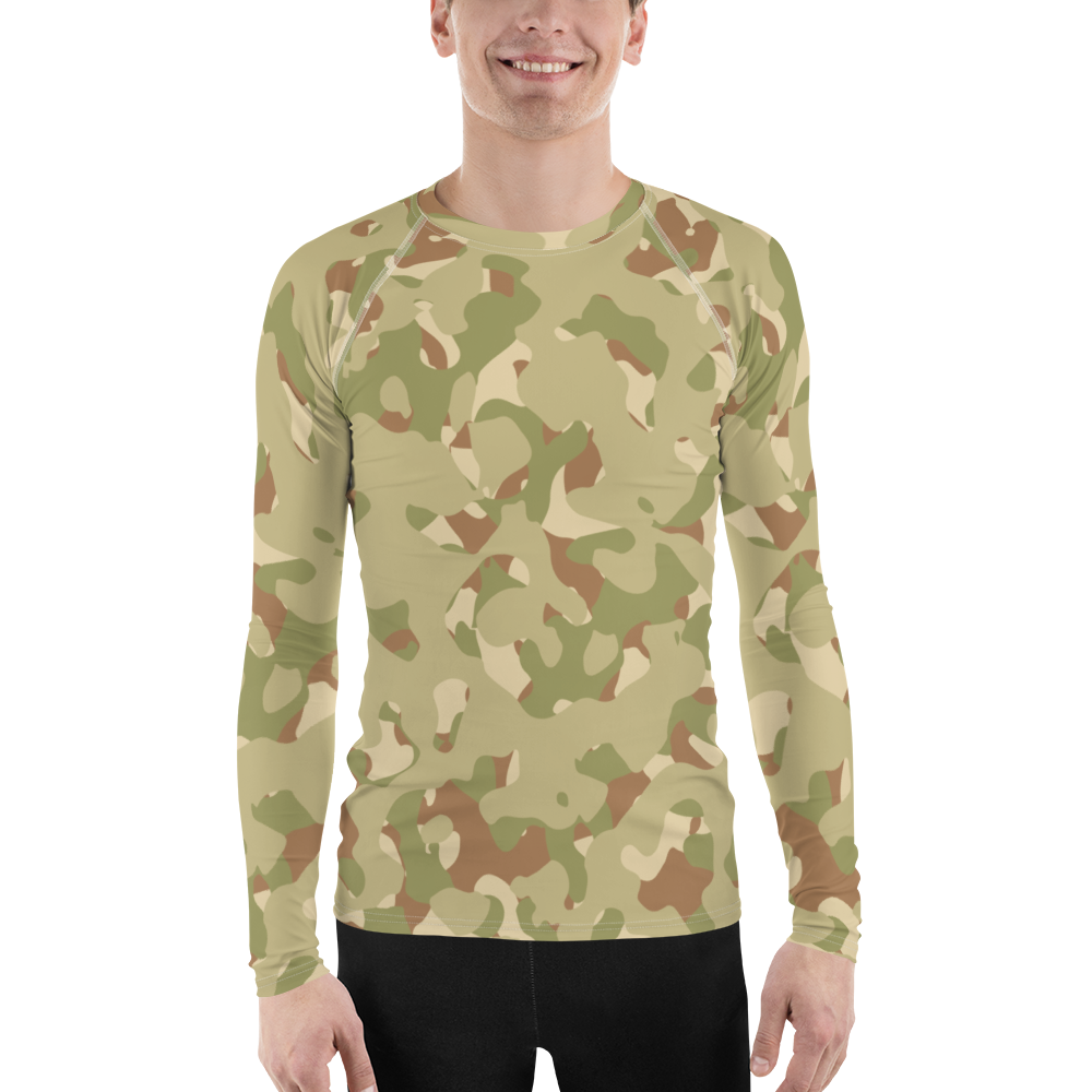 Esdushi Surf clothing - Men's Surf Rashguard - Camu Surf - - 