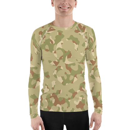Esdushi Surf clothing - Men's Surf Rashguard - Camu Surf - - 