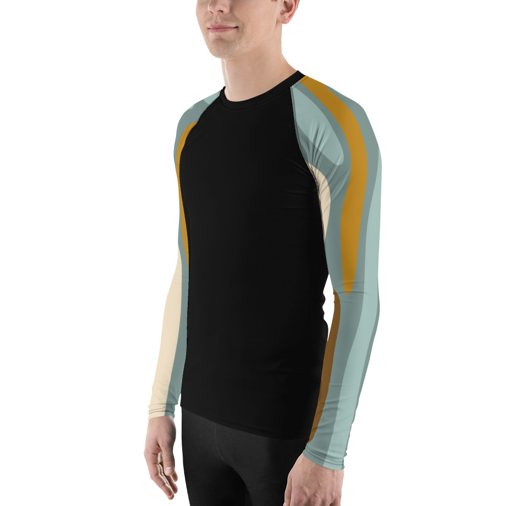 Esdushi Surf clothing - Men's Surf Rashguard - Wave Walker - - 