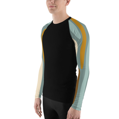 Esdushi Surf clothing - Men's Surf Rashguard - Wave Walker - - 