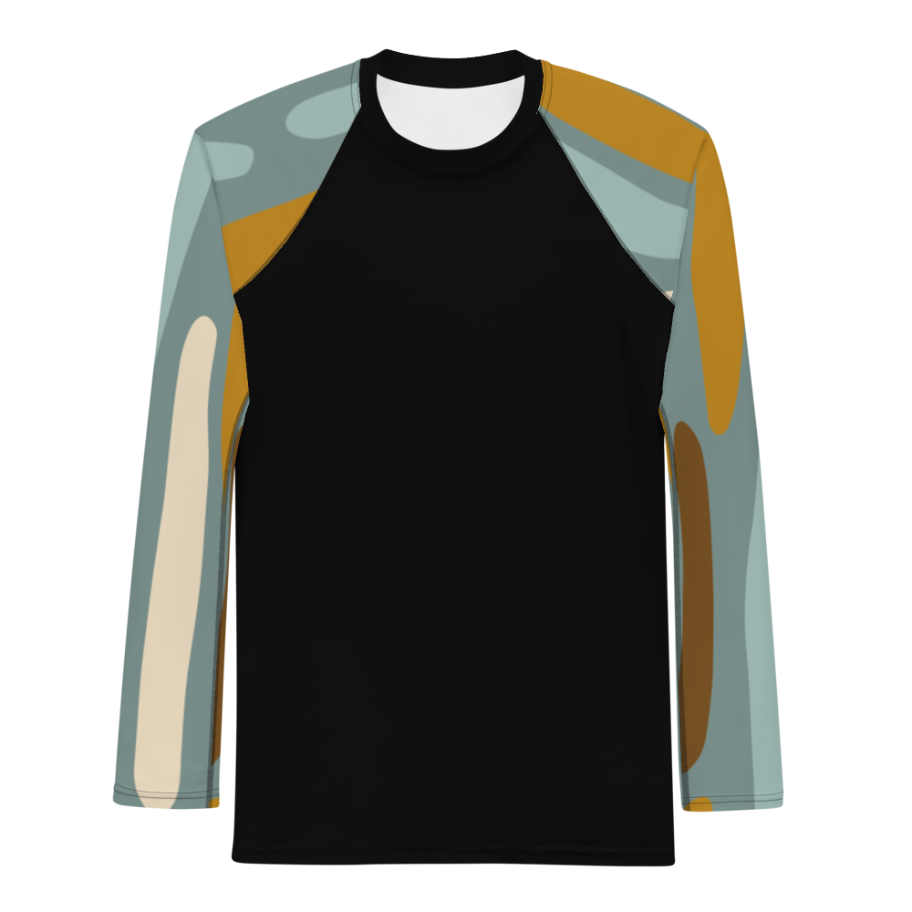 Esdushi Surf clothing - Men's Surf Rashguard - Wave Walker - - 