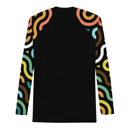 Esdushi Surf clothing - Men's Surf Rashguard - Wave Wanderer - - 