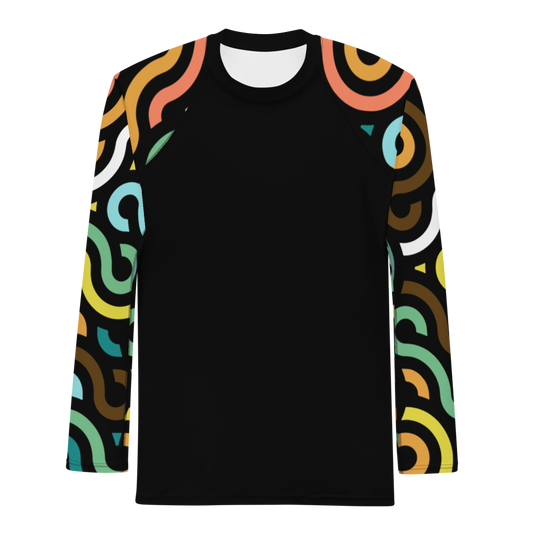 Esdushi Surf clothing - Men's Surf Rashguard - Wave Wanderer - - 