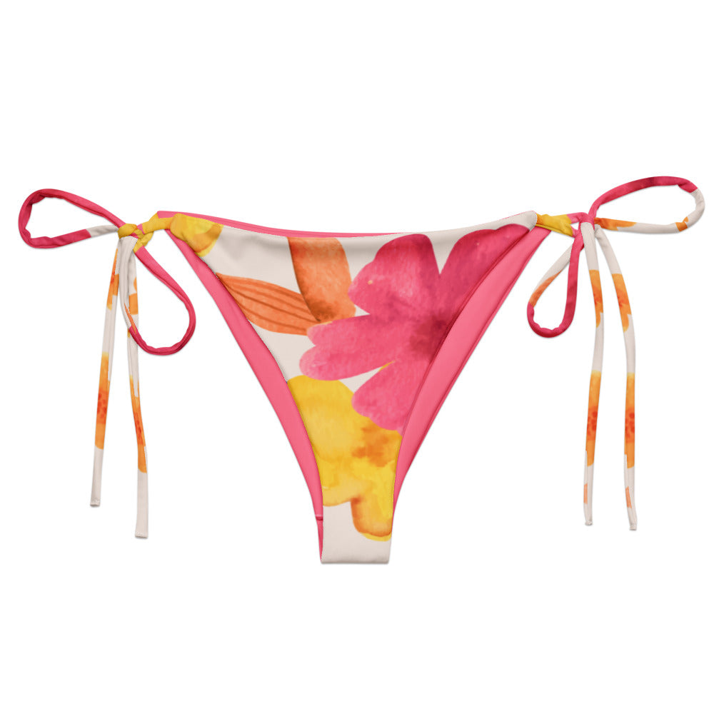 Esdushi Surf clothing - String Bikini Bottom - Aloha Surfista - - 