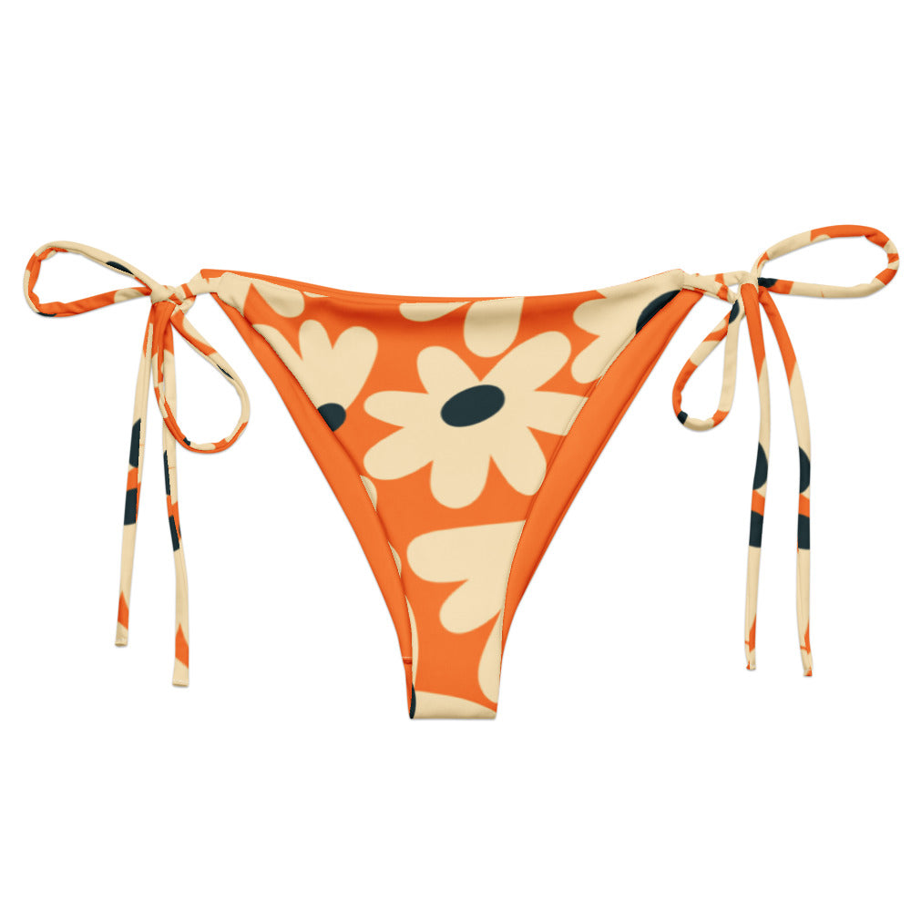 Esdushi Surf clothing - String Bikini Bottom - Daisy Dream - - 