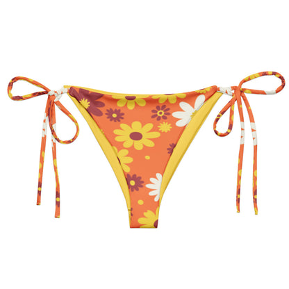 Esdushi Surf clothing - String Bikini Bottom - Golden Honey - - 