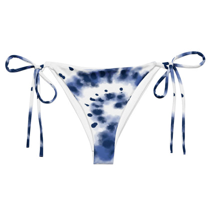 Esdushi Surf clothing - String Bikini Bottom - Ocean Swirl - - 