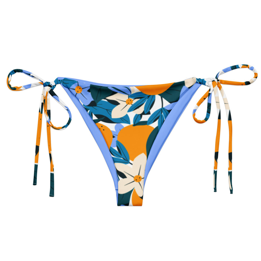 Esdushi Surf clothing - String Bikini Bottom - Playa Mango - - 