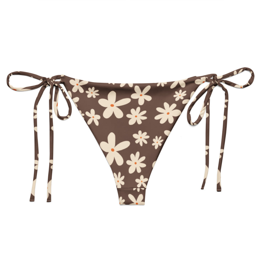 Esdushi Surf clothing - String Bikini Bottom - Salty Skin - - 