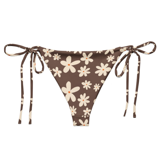 Esdushi Surf clothing - String Bikini Bottom - Salty Skin - - 