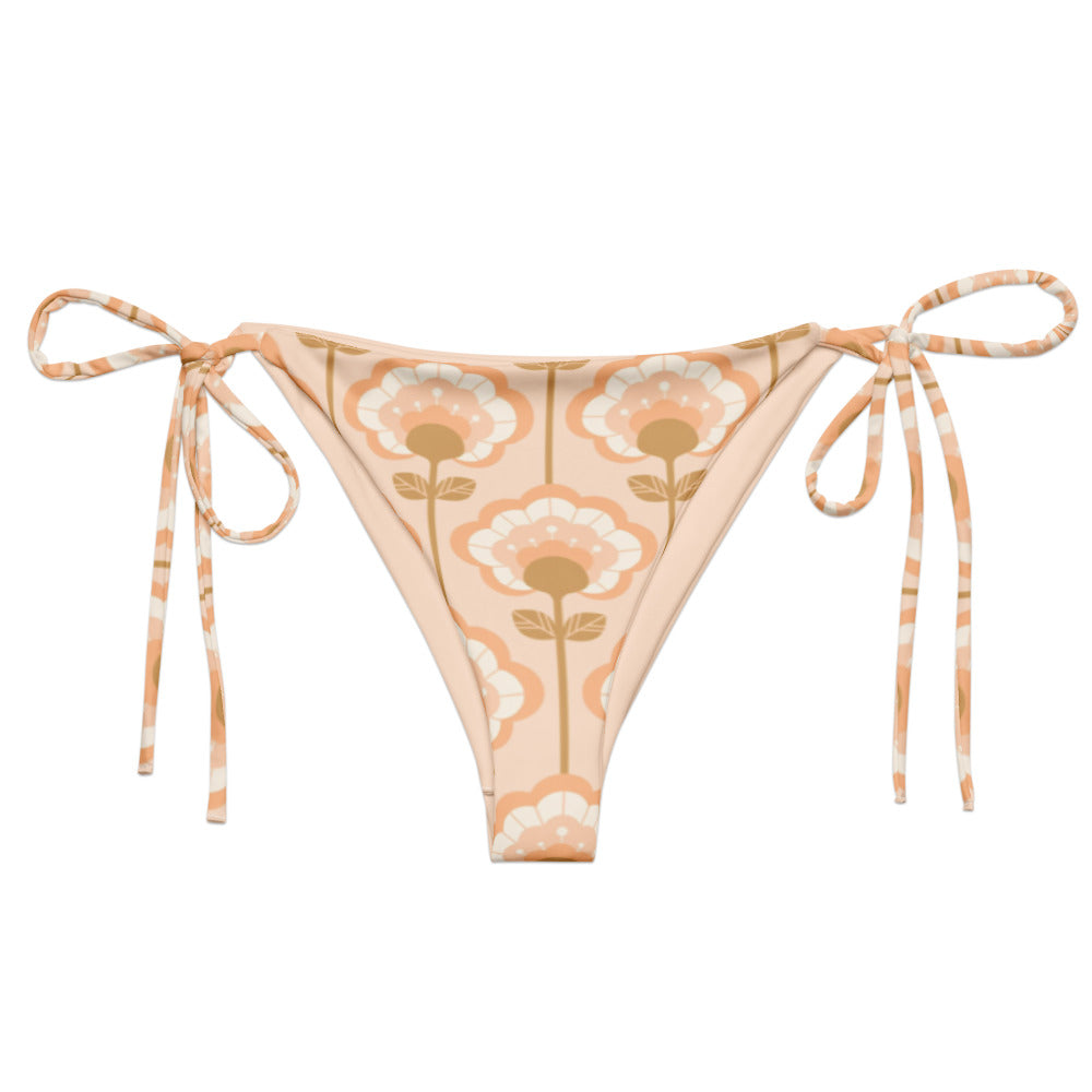Esdushi Surf clothing - String Bikini Bottom - Sandy Shells - - 