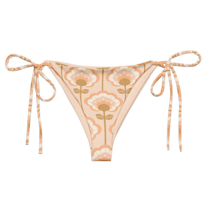 Esdushi Surf clothing - String Bikini Bottom - Sandy Shells - - 