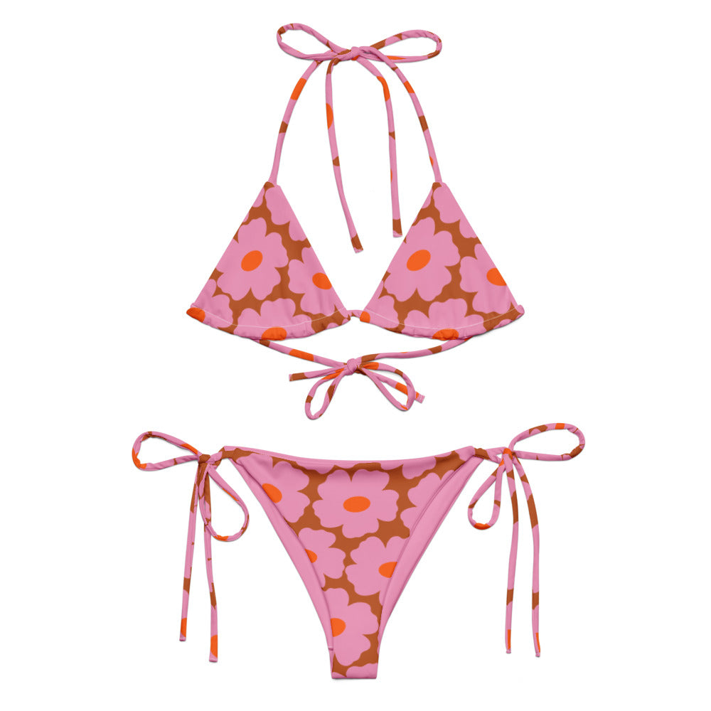Esdushi Surf clothing - String Bikini Top - Sunkissed Soul - 2XS - 