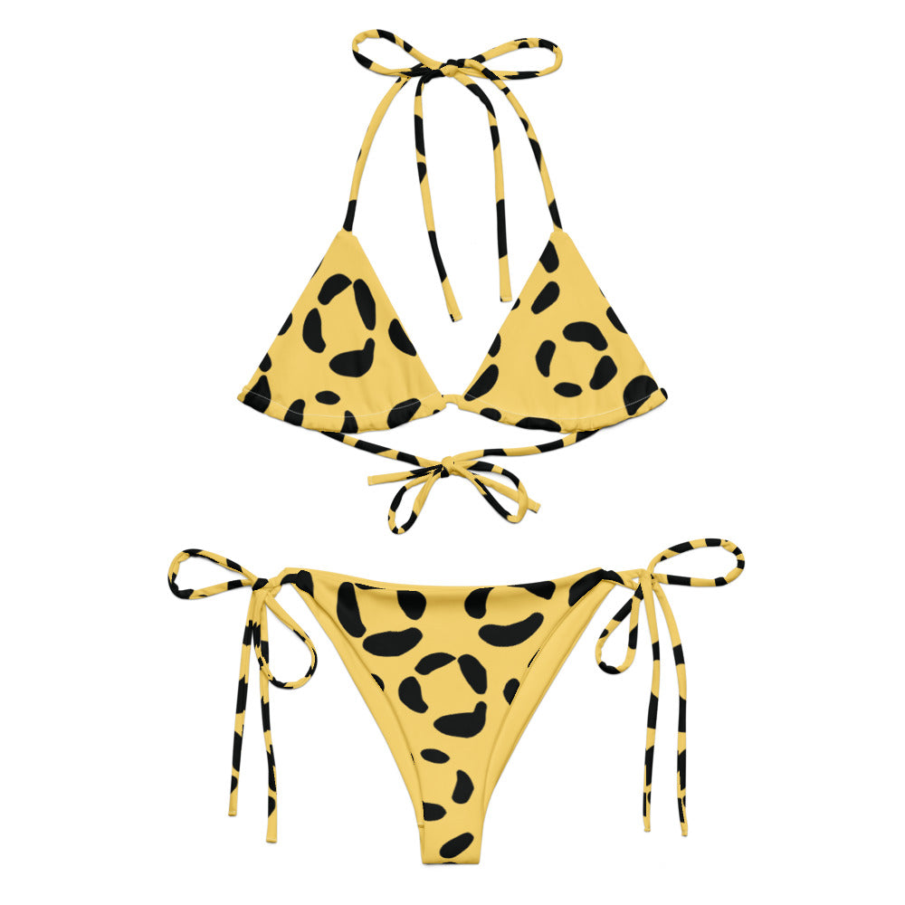 Esdushi Surf clothing - String Bikini Top - Sunny Swell - 2XS - 