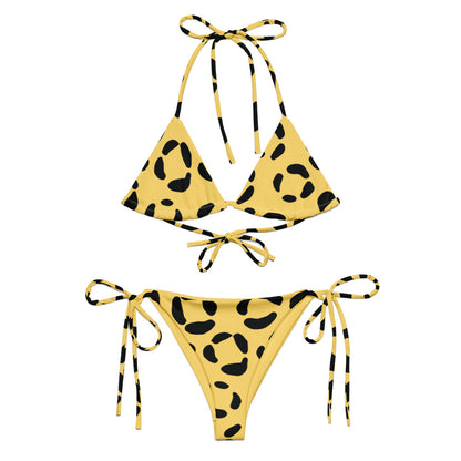 Esdushi Surf clothing - String Bikini Top - Sunny Swell - 2XS - 