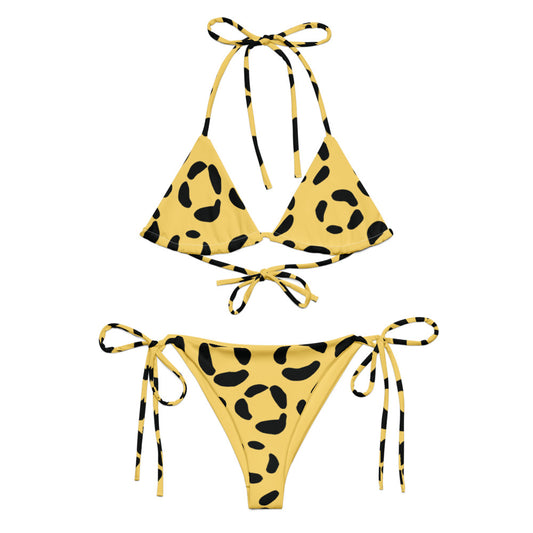 Esdushi Surf clothing - String Bikini Top - Sunny Swell - 2XS - 