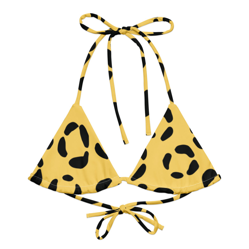 Esdushi Surf clothing - String Bikini Top - Sunny Swell - - 