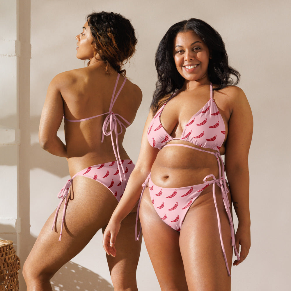 Esdushi Surf clothing - String Bikini Top - Sweet & Spicy - - 