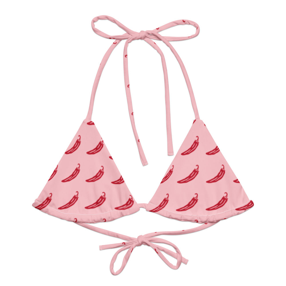Esdushi Surf clothing - String Bikini Top - Sweet & Spicy - - 