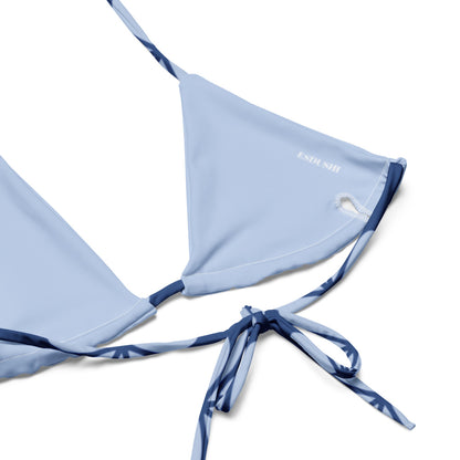 Esdushi Surf clothing - String Bikini Top - Wavy Baby - - 