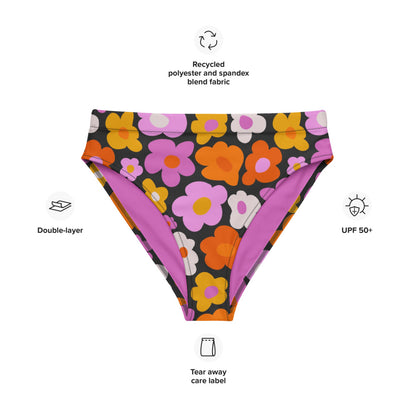 Esdushi Surf clothing - Surf Bikini Bottom - Botanical Bloom - - 