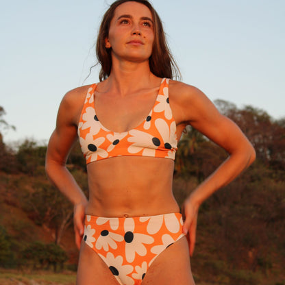Esdushi Surf clothing - Surf Bikini Bottom - Daisy Dream - - 