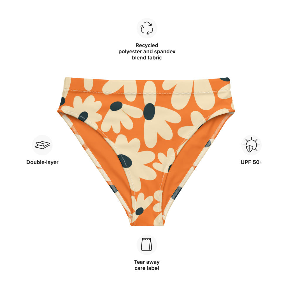 Esdushi Surf clothing - Surf Bikini Bottom - Daisy Dream - - 