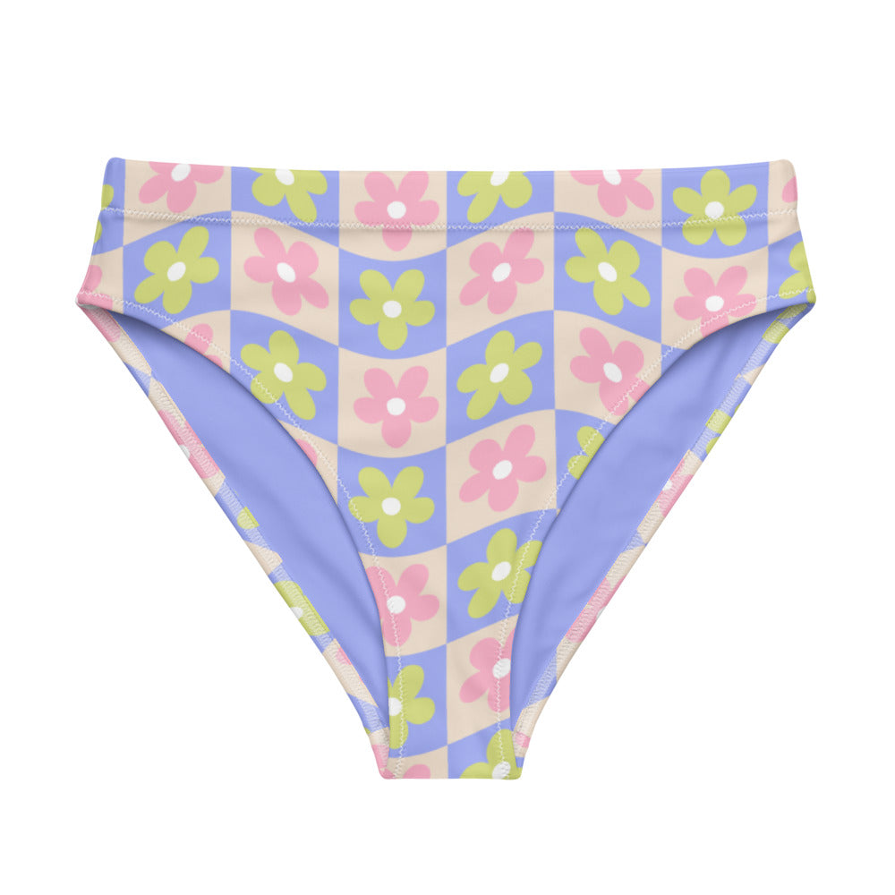 Esdushi Surf clothing - Surf Bikini Bottom - Groovy Gardenia - - 