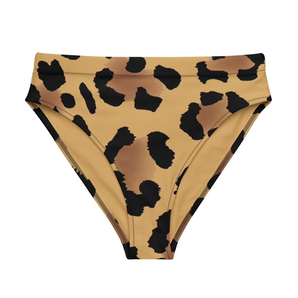 Esdushi Surf clothing - Surf Bikini Bottom - Leopard Wave - - 