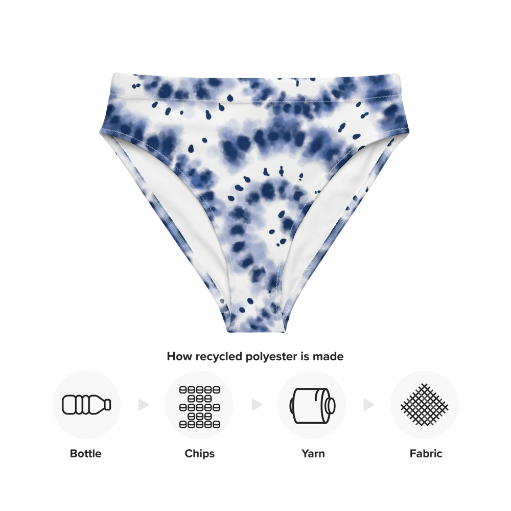 Esdushi Surf clothing - Surf Bikini Bottom - Ocean Swirl - - 