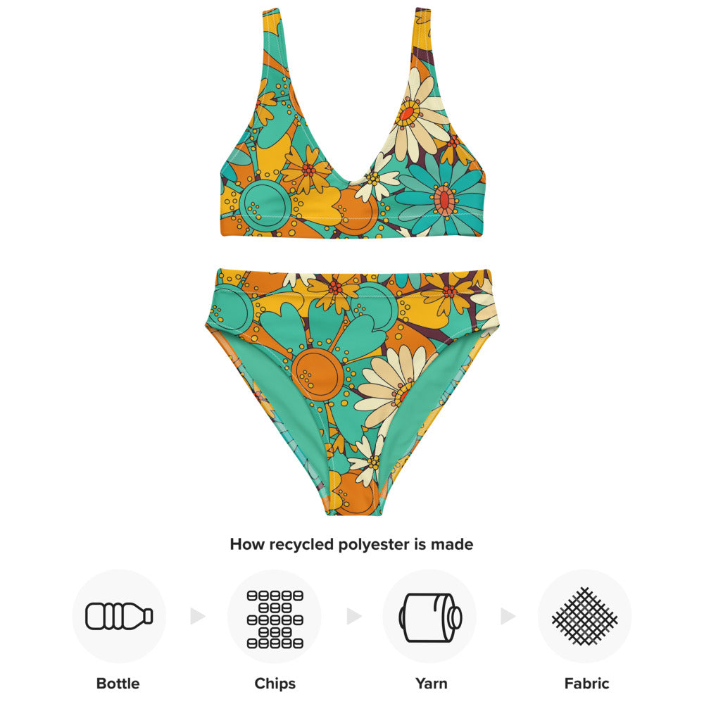 Esdushi Surf clothing - Surf Bikini Bottom - Paradise Madness - - 