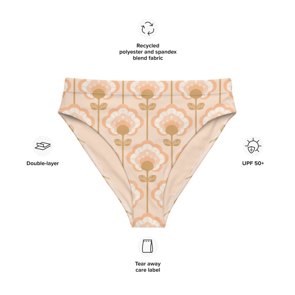 Esdushi Surf clothing - Surf Bikini Bottom - Sandy Shells - - 