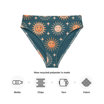 Esdushi Surf clothing - Surf Bikini Bottom - Sunbeam Sparkle - - 