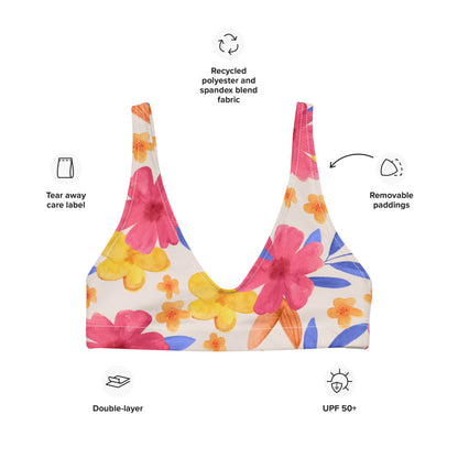 Esdushi Surf clothing - Surf Bikini Top - Aloha Surfista - - 