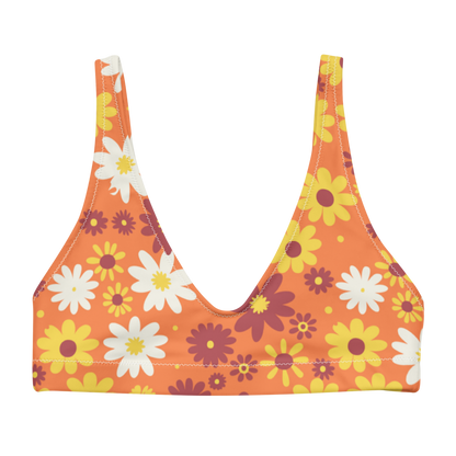 Esdushi Surf clothing - Surf Bikini Top - Golden Honey - - 