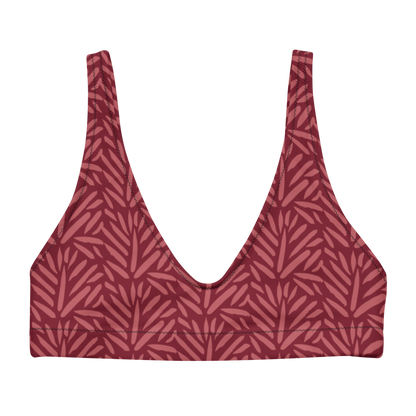 Esdushi Surf clothing - Surf Bikini Top - Palm Passion - - 