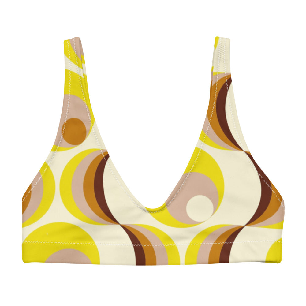 Esdushi Surf clothing - Surf Bikini Top - Retro Riptide - - 
