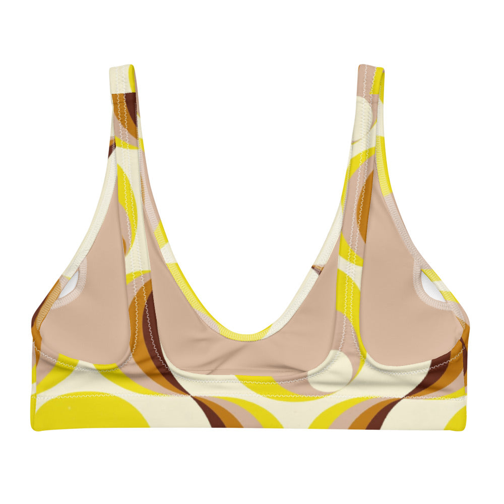 Esdushi Surf clothing - Surf Bikini Top - Retro Riptide - - 