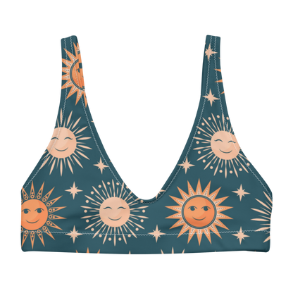 Esdushi Surf clothing - Surf Bikini Top - Sunbeam Sparkle - - 
