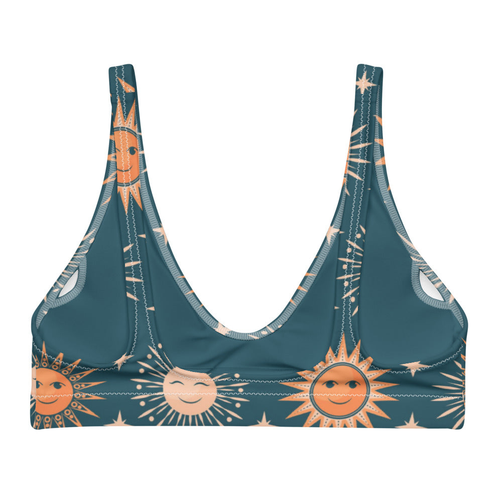 Esdushi Surf clothing - Surf Bikini Top - Sunbeam Sparkle - - 