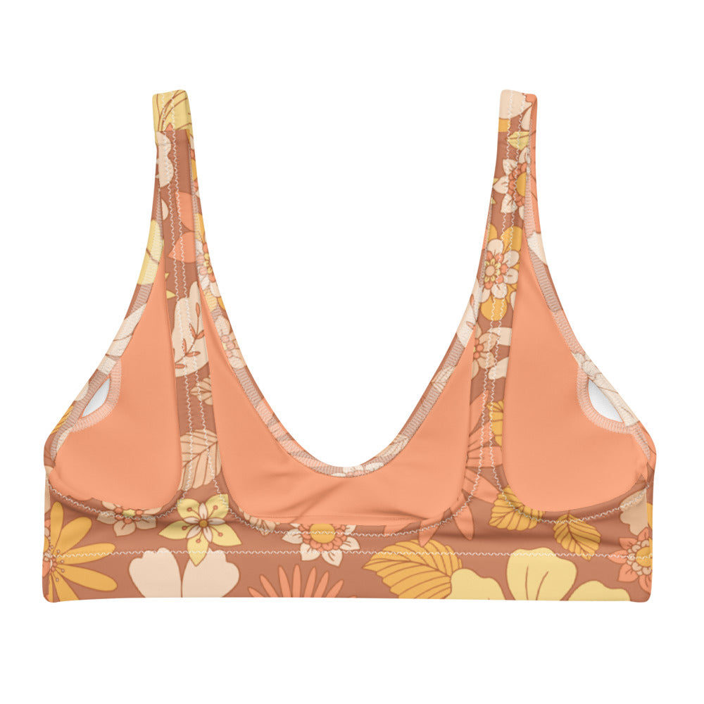 Esdushi Surf clothing - Surf Bikini Top - Sunset Glow - - 