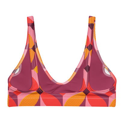 Esdushi Surf clothing - Surf Bikini Top - Tropical Tango - - 