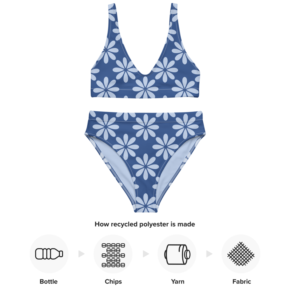 Esdushi Surf clothing - Surf Bikini Top - Wavy Baby - - 