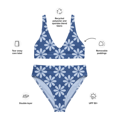 Esdushi Surf clothing - Surf Bikini Top - Wavy Baby - - 