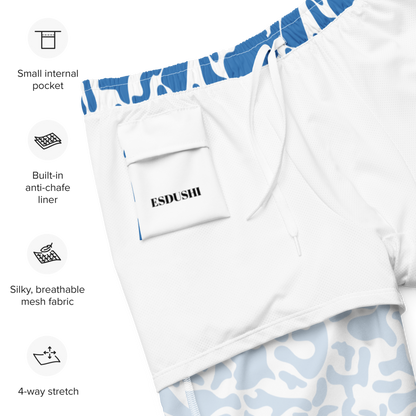Esdushi Surf clothing - Surf Swim Shorts - Aventura Azul - - 